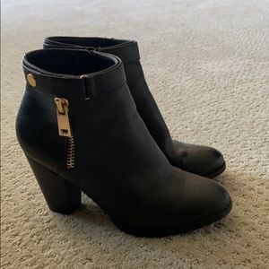 Black Booties with heel